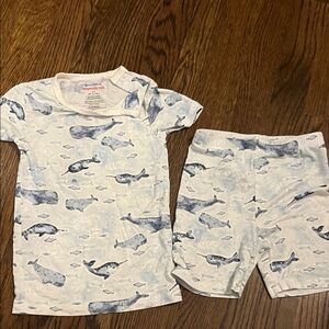 Magnetic Me Narwhal and Whale Toddler Pajamas